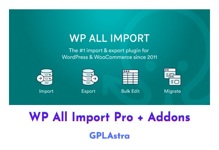 WP All Import Pro WooCommerce Add-on Free Download