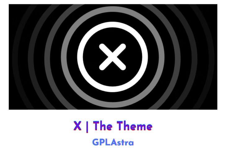 X | The Theme Free Download