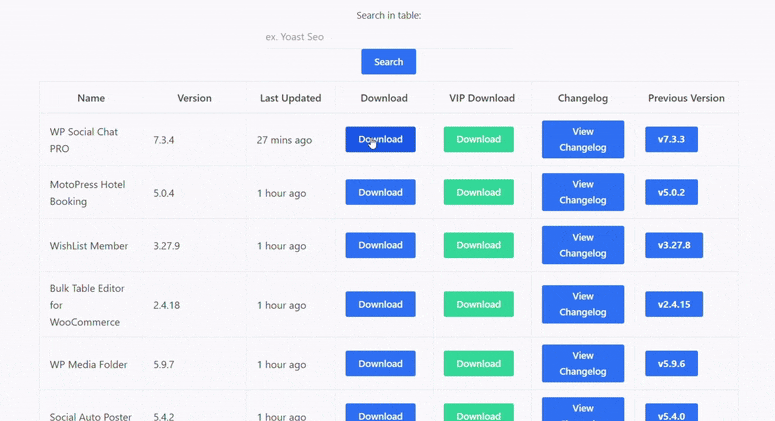 Member Dashboard Preview