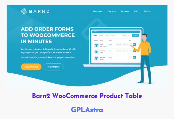 Barn2 WooCommerce Product Table Free Download