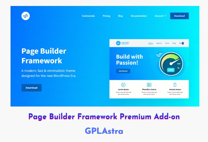 Page Builder Framework Premium Free Download