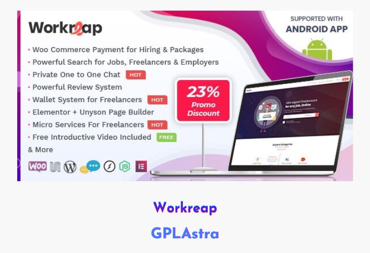 Workreap Free Download